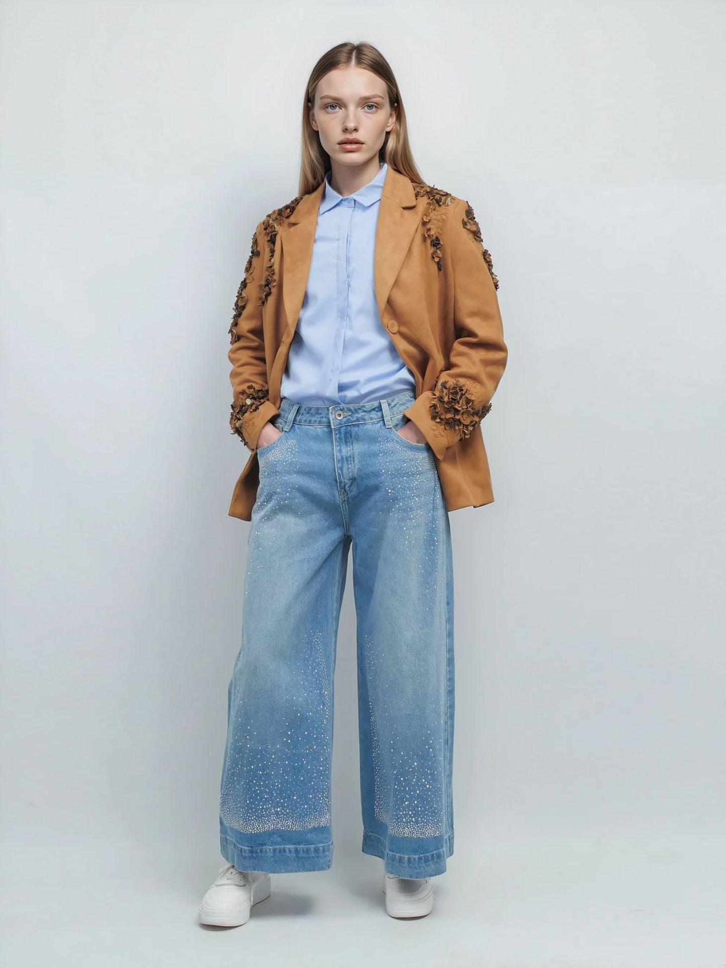 Veste à Découpes et Détails – Rustic Bloom – MJ263943