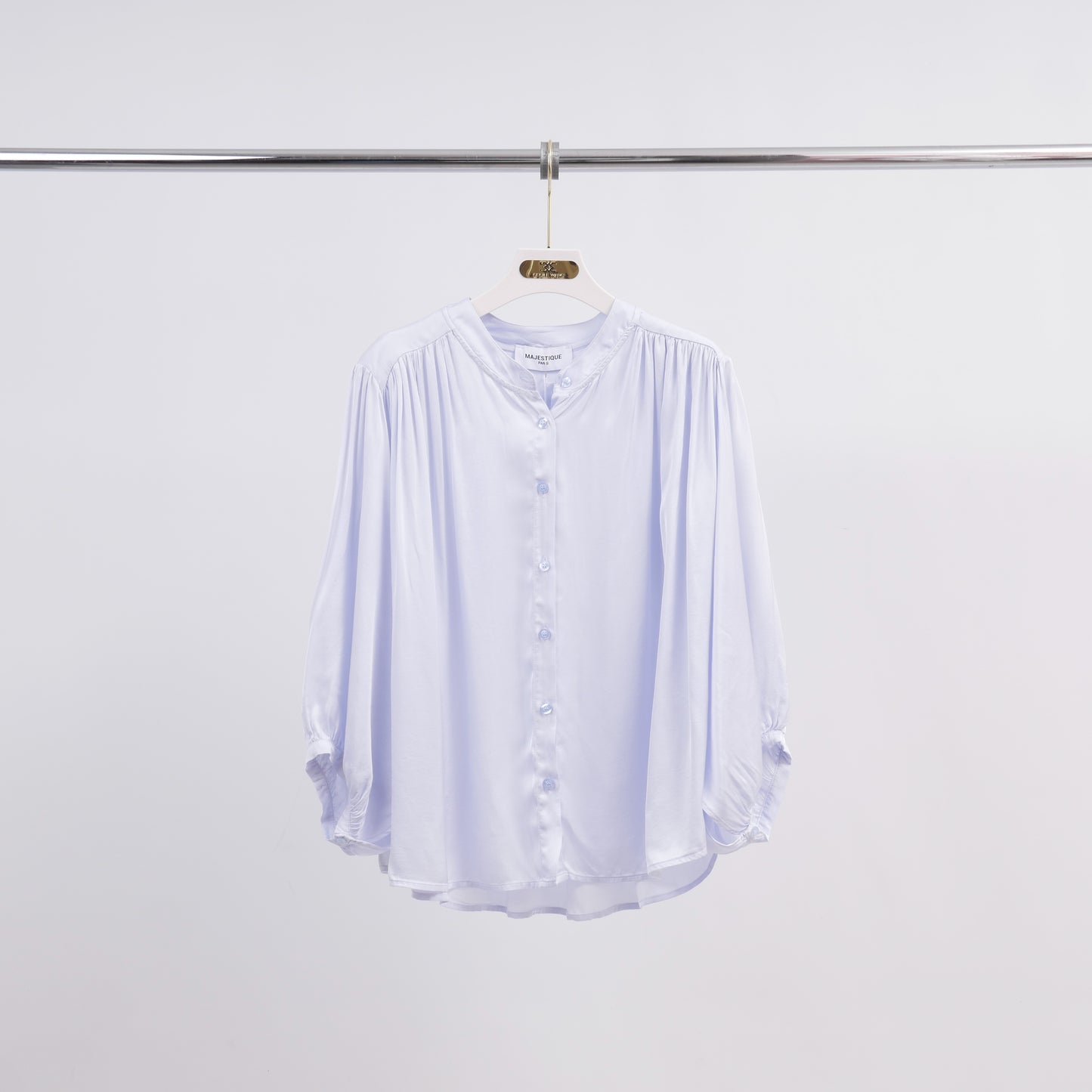 Puffed Sleeves Shirt MJ60244-VS