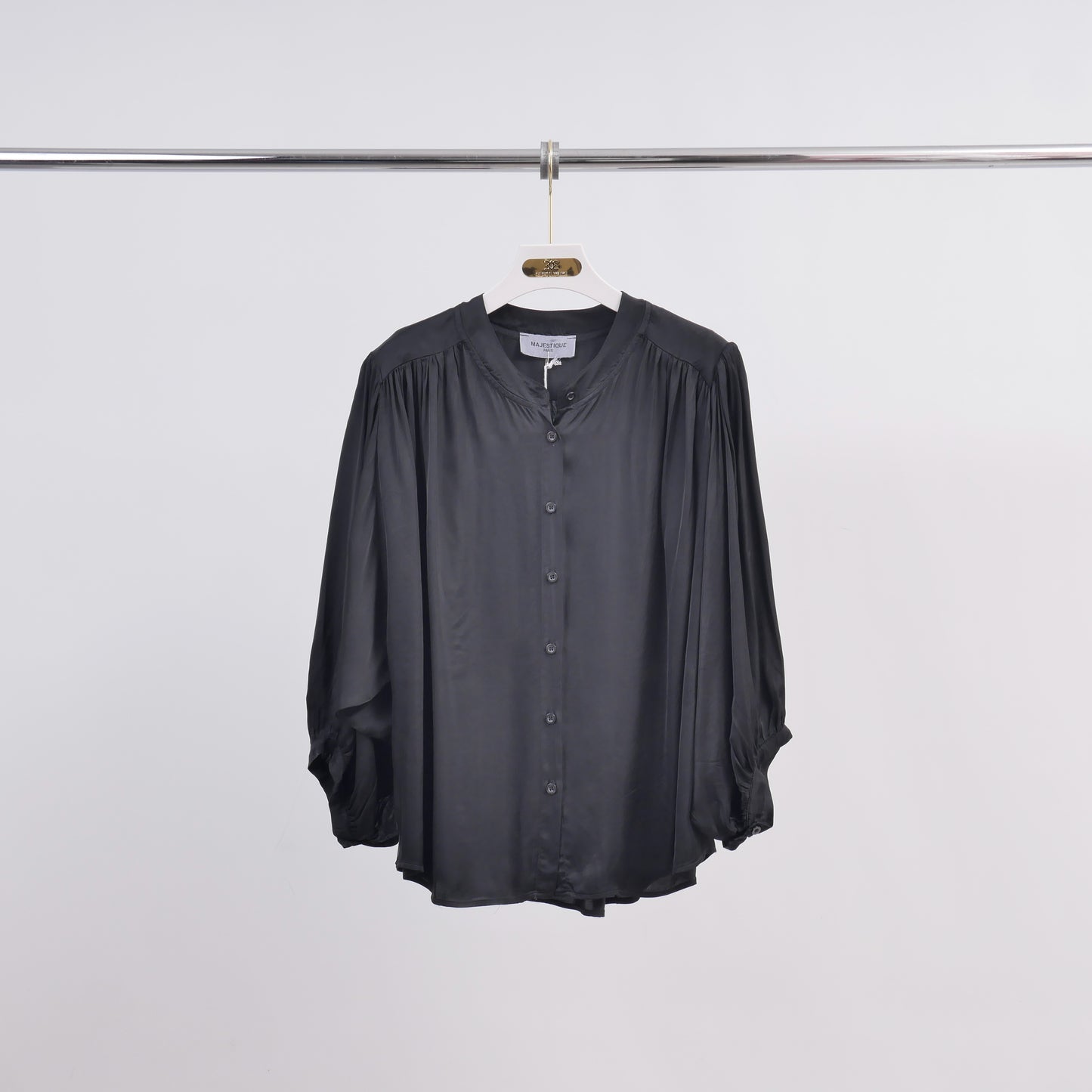 Puffed Sleeves Shirt MJ60244-VS