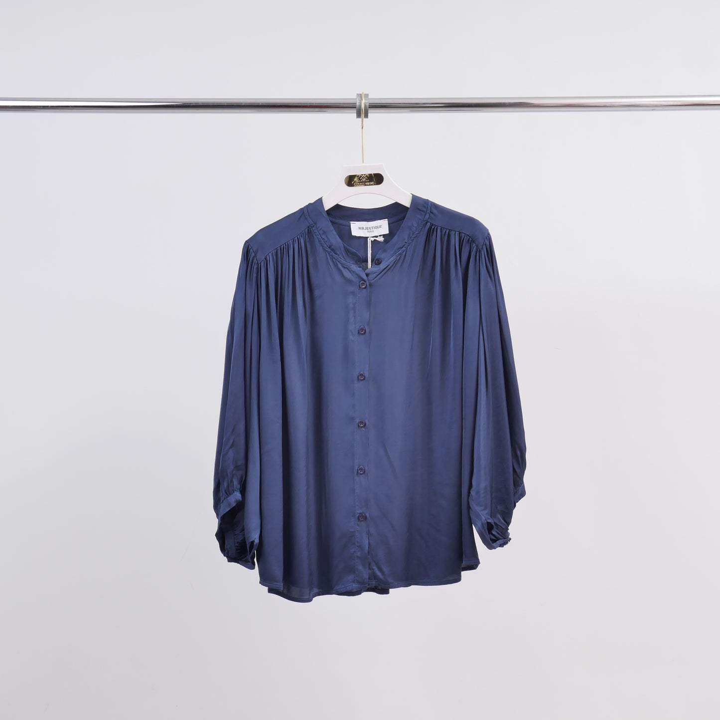 Puffed Sleeves Shirt MJ60244-VS