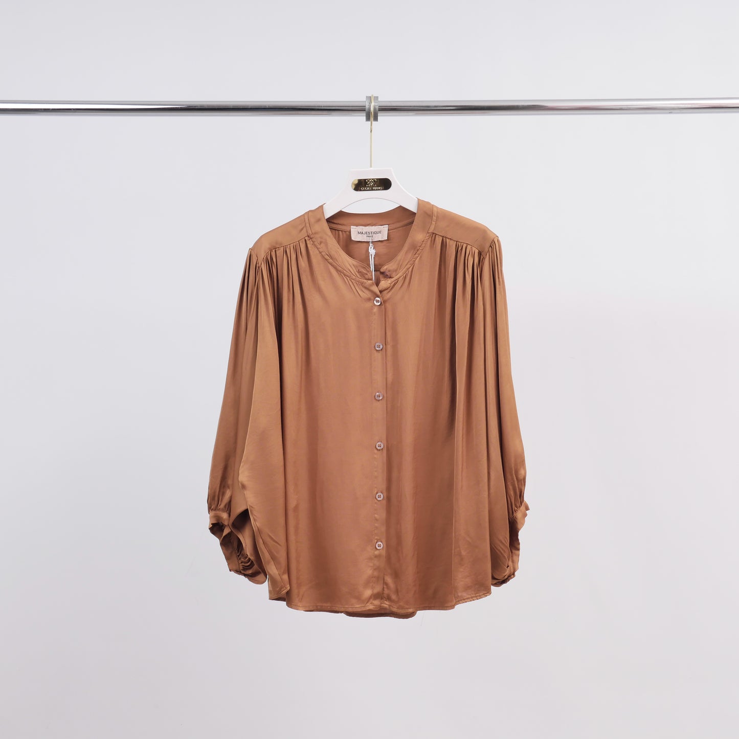 Puffed Sleeves Shirt MJ60244-VS