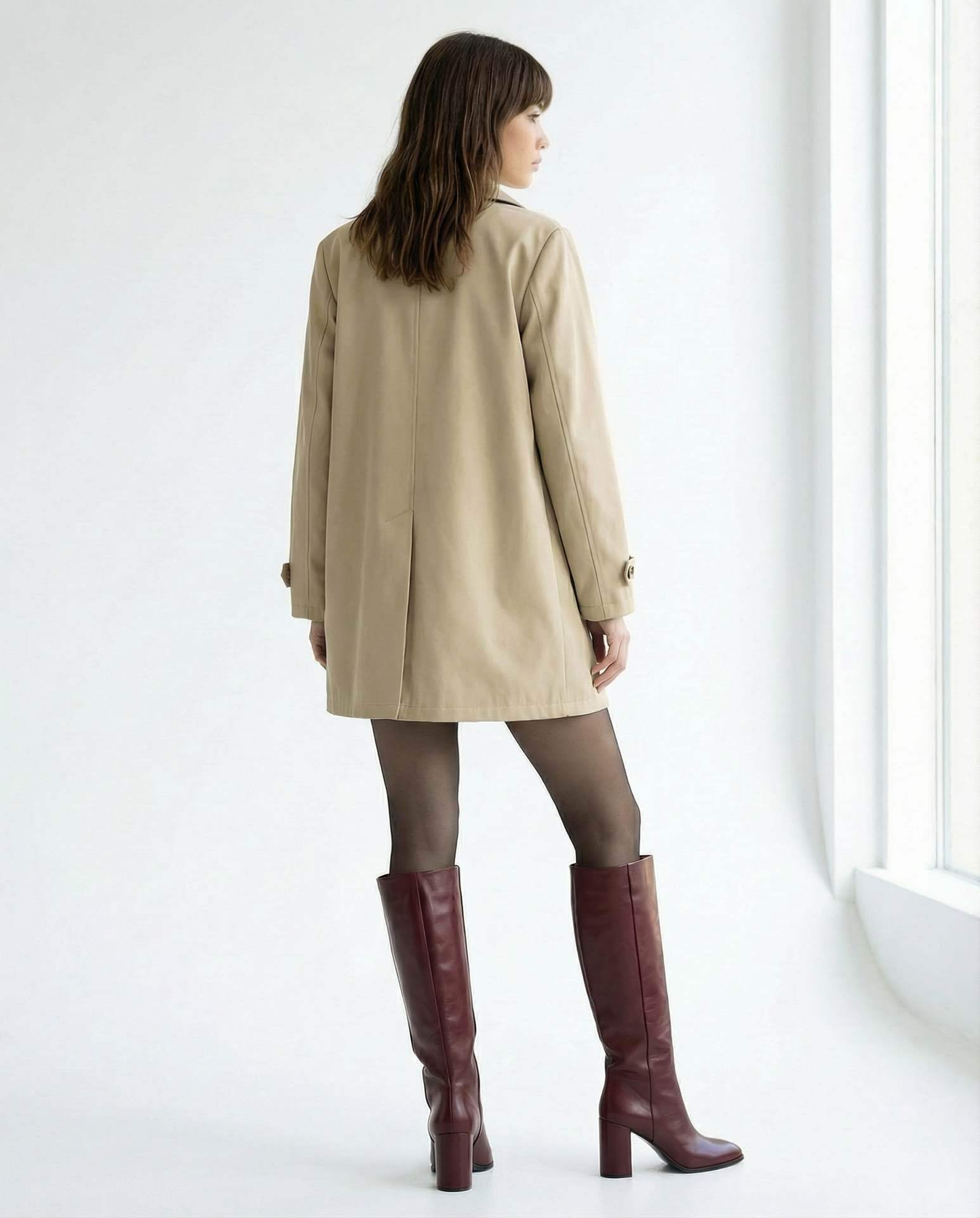 Short Trench Jacket – THE Trench – MJ275002