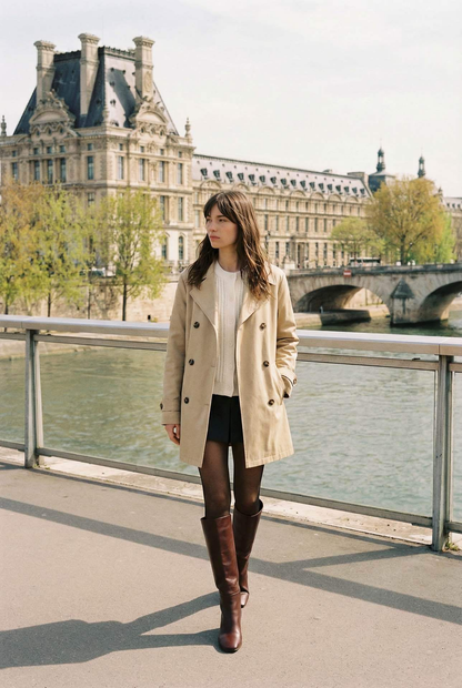 Short Trench Jacket – THE Trench – MJ275002