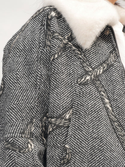 Shearling Aviator Jacket – Alpine Mode – MJ263444