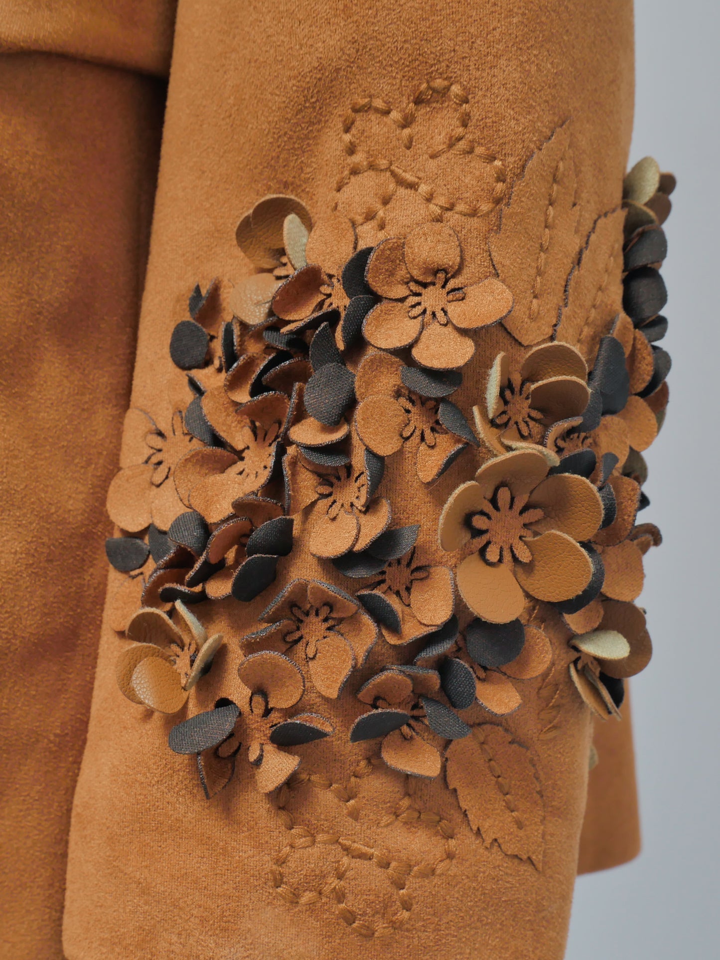 Cut-Out Detail Blazer – Rustic Bloom – MJ263943