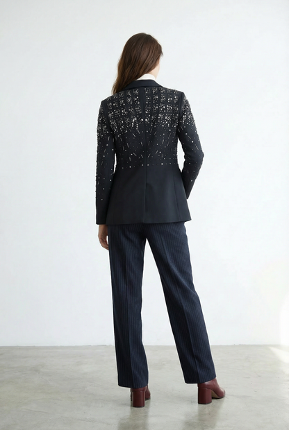 Veste à Broderies – Midnight Glint – MJ260117