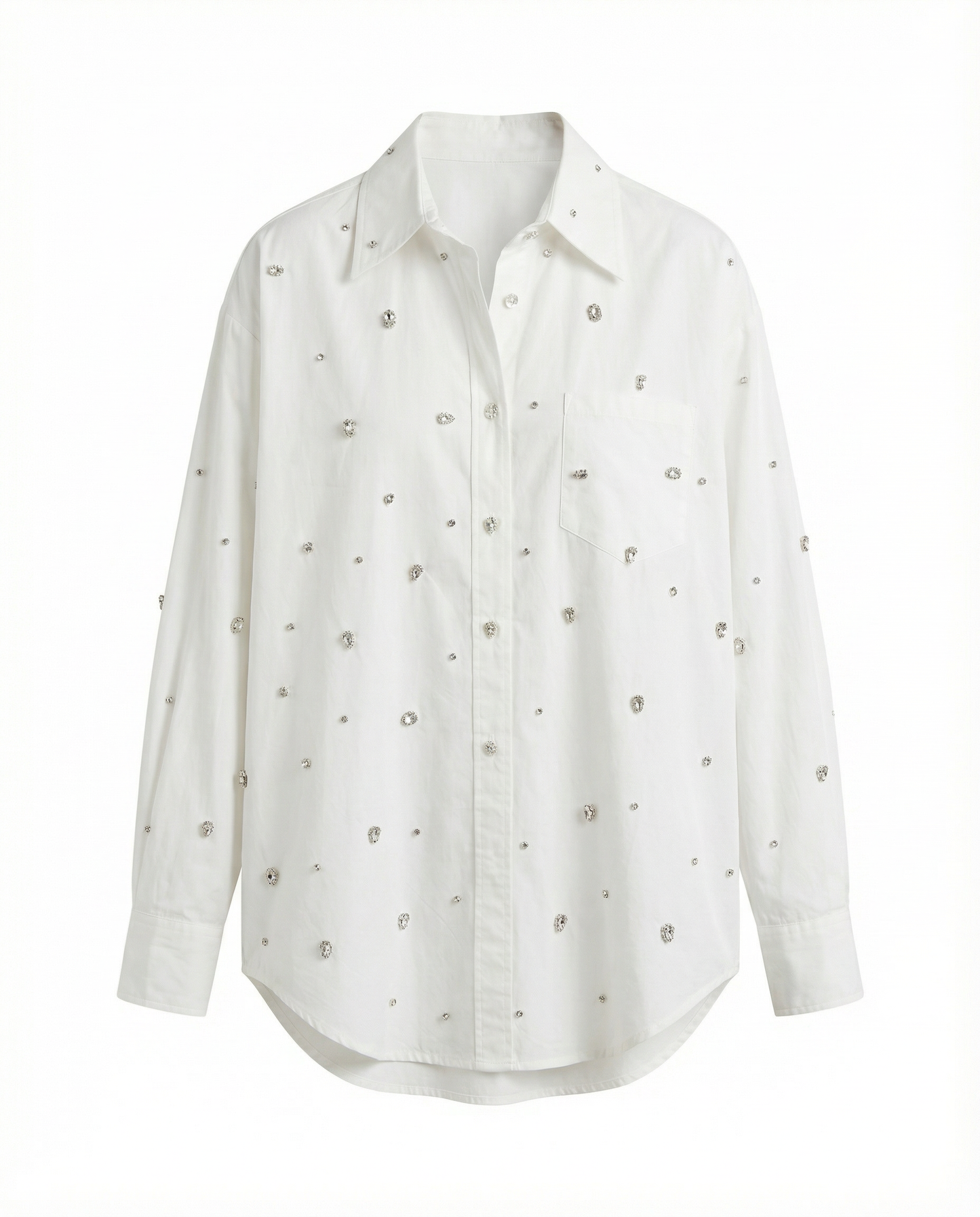 Chemise Ivoire À Micro-Motifs – Chambre Lumière – MJ270698