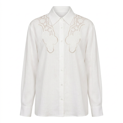 Chemise Blanche Tencel-Lin – Atelier Alba – MJ274257