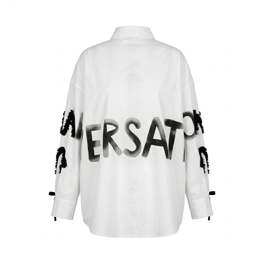 Chemise À Lettrage – Studio Montaigne – MJ276339