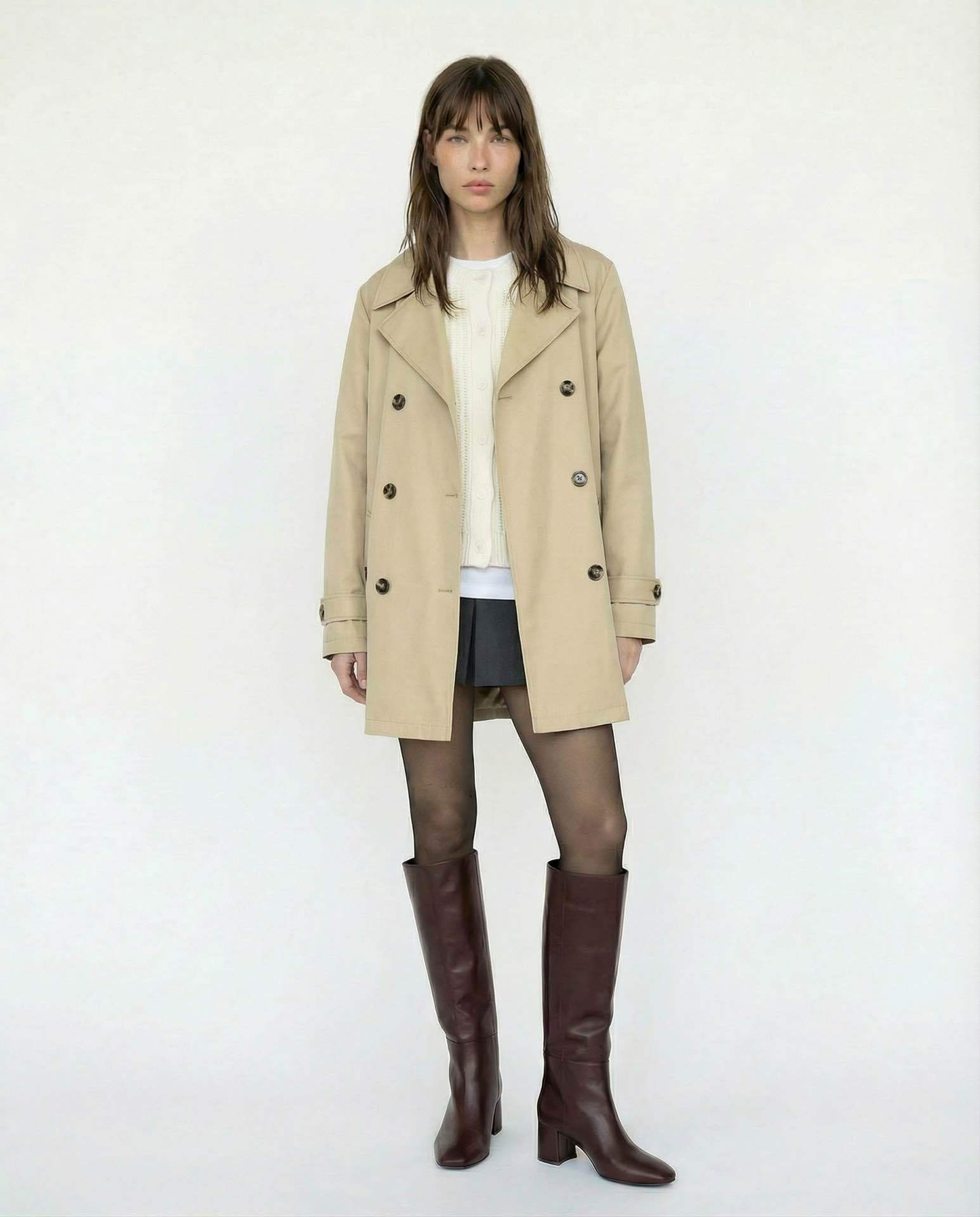 Short Trench Jacket – THE Trench – MJ275002