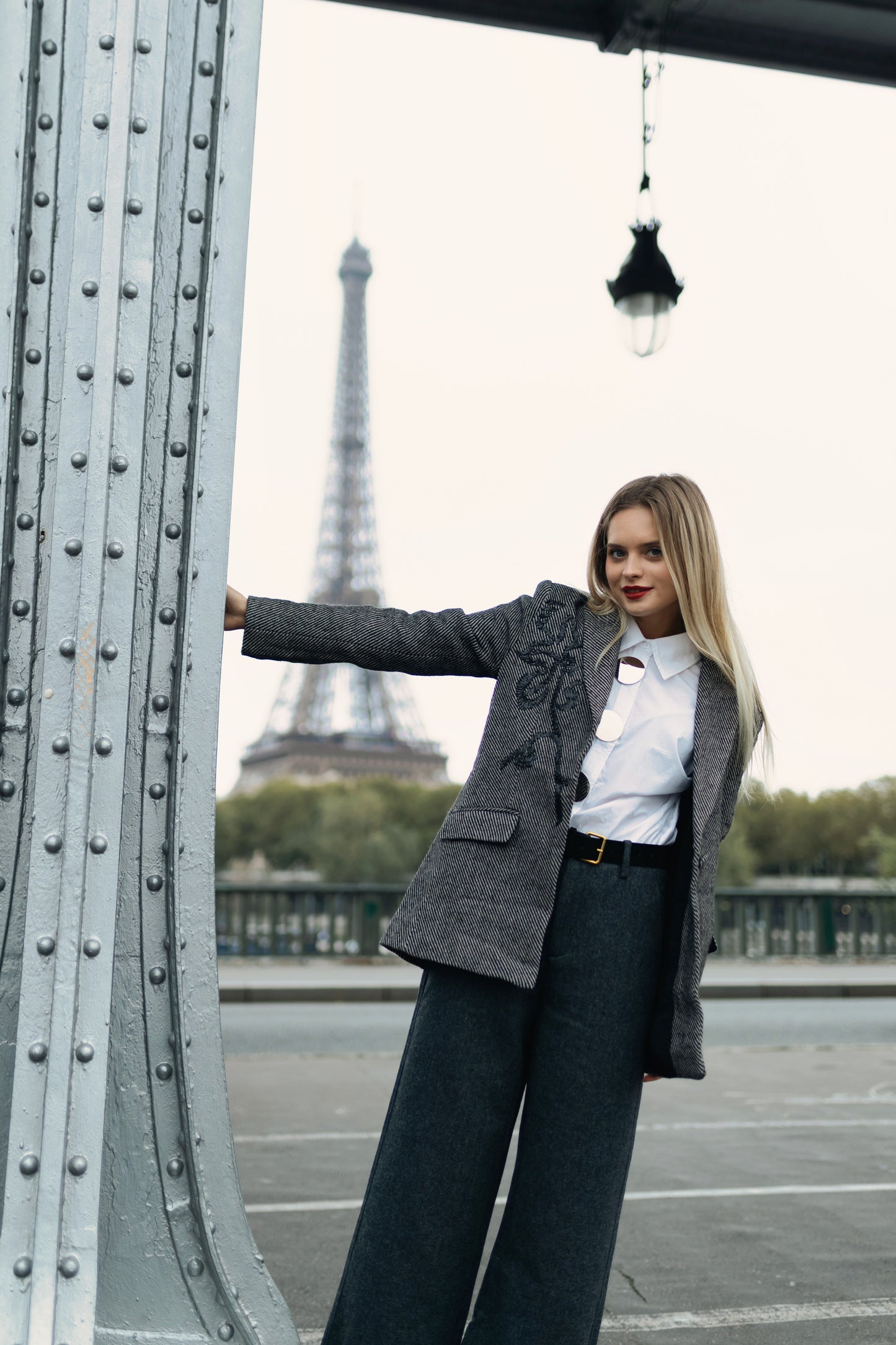 Oversized Cotton Shirt – Moon Fade – MJ264782-S