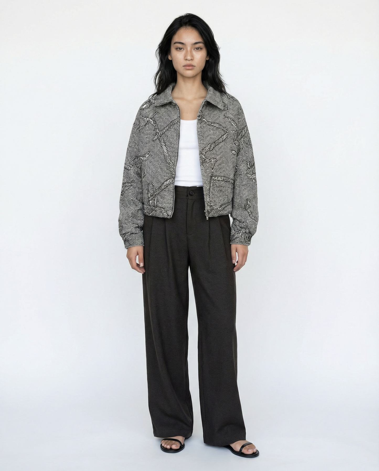 Shearling Aviator Jacket – Alpine Mode – MJ263444