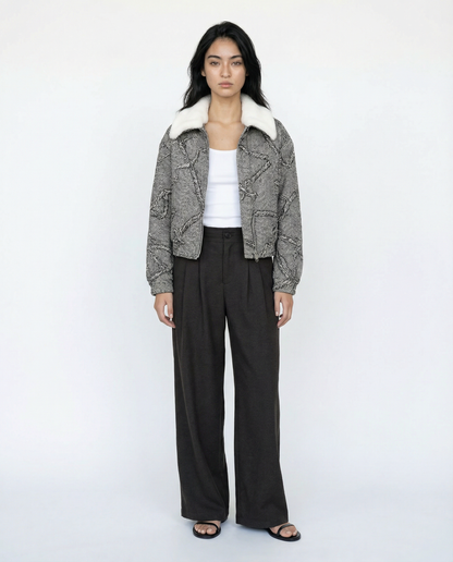 Shearling Aviator Jacket – Alpine Mode – MJ263444
