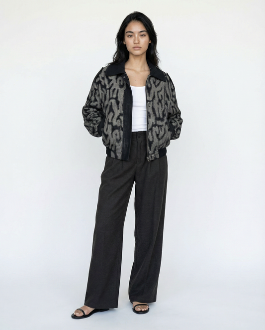 Veste à Col Fourrure – Nocturne Edge – MJ264374
